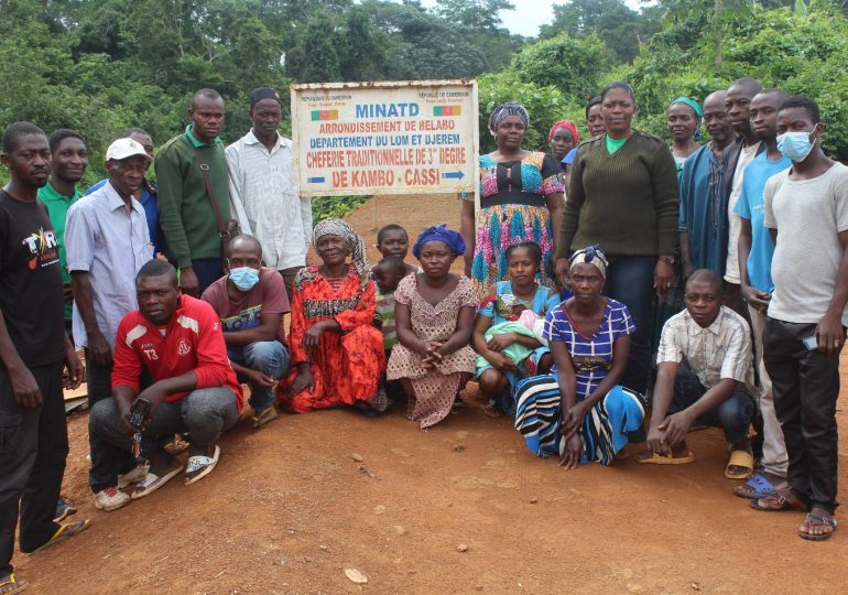 ERuDeF Sensitizes communities for the Creation of two Community Forest between Deng Deng National Park and Belabo Council Forest
